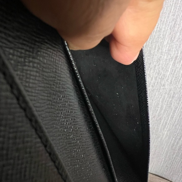 Louis Vuitton Black Epi Porte feiulle Brazza Long Wallet - Picture 5 of 11